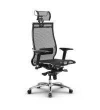 Кресло Samurai S-3.05 черный (хром)