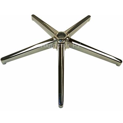 Стальная хромированная крестовина с прямоугольным сечением