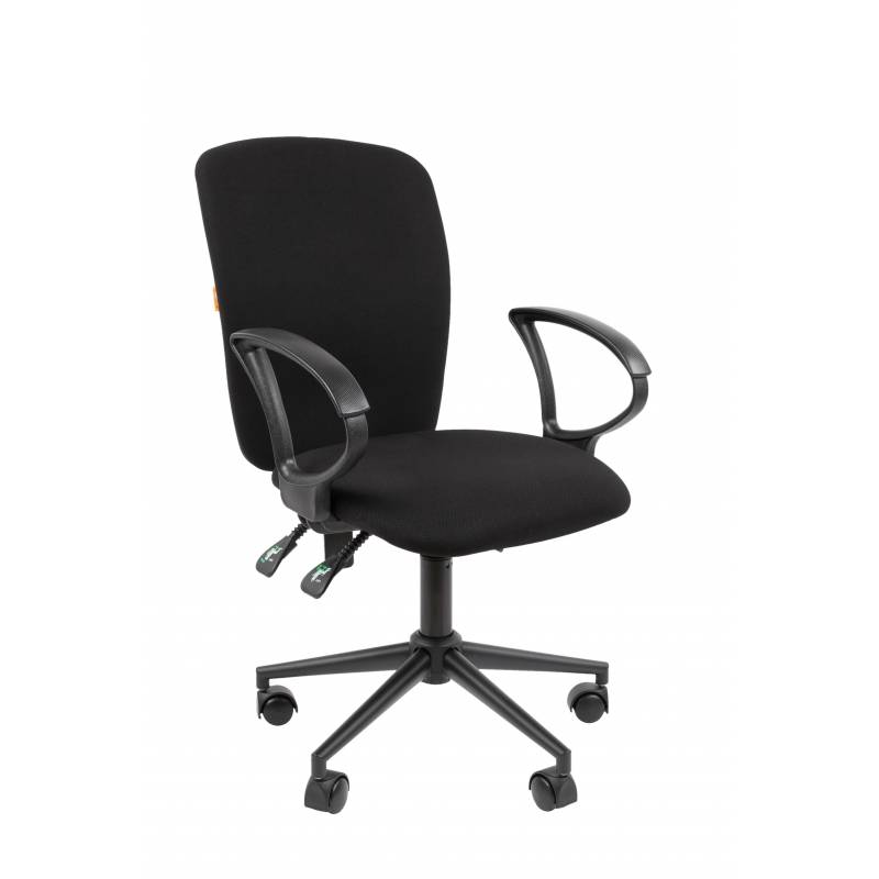 Офисное кресло Chairman 9801 Россия ткань T08 черный Black главное фото